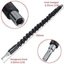 295mm Electronics Drill Black Flexible Shaft Bits Extention Screwdriver Bit Holder Connect Link #P00284#
