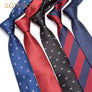 XGVOKH Men's skinny tie Wedding Ties Necktie for Men FREE GIFT Business 6cm Necktie Man Fashion Clothing shirt Accessories
