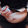 THINKTHENDO 2018 Fashion Design Fun Men Women Dad Bag Dad Bod Waist Bags Beer Fat Hairy Belly Fanny Pack Zipper Pocket 6 Color