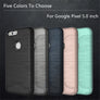For Phone Case Google Pixel Cover 5.0 inch Shockproof TPU + PC Brushed Armor Case For Google Pixel Case Stand Card Slot funda