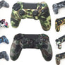 Durable Camouflage Camo Silicone Gel Guards sleeve Skin Grips Cover Case Caps For Playstation 4 PS4 Pro PS4 Slim Gamepad Protect