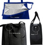2PCS Stylish Reusable Insulated Shopping Bag Lunch Bag Cooler Bag