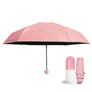 Capsule Umbrella Mini Sunscreen Ultra Light UV Protection 5 Folding Compact Pocket Umbrella