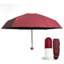 Capsule Umbrella Mini Sunscreen Ultra Light UV Protection 5 Folding Compact Pocket Umbrella