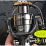 Sougayilang Fishing Coil Wheel Spinning Reels Full Metal Wheel 13+1BB Spinning Trout Fishing Reel Tackle Vara De Pesca