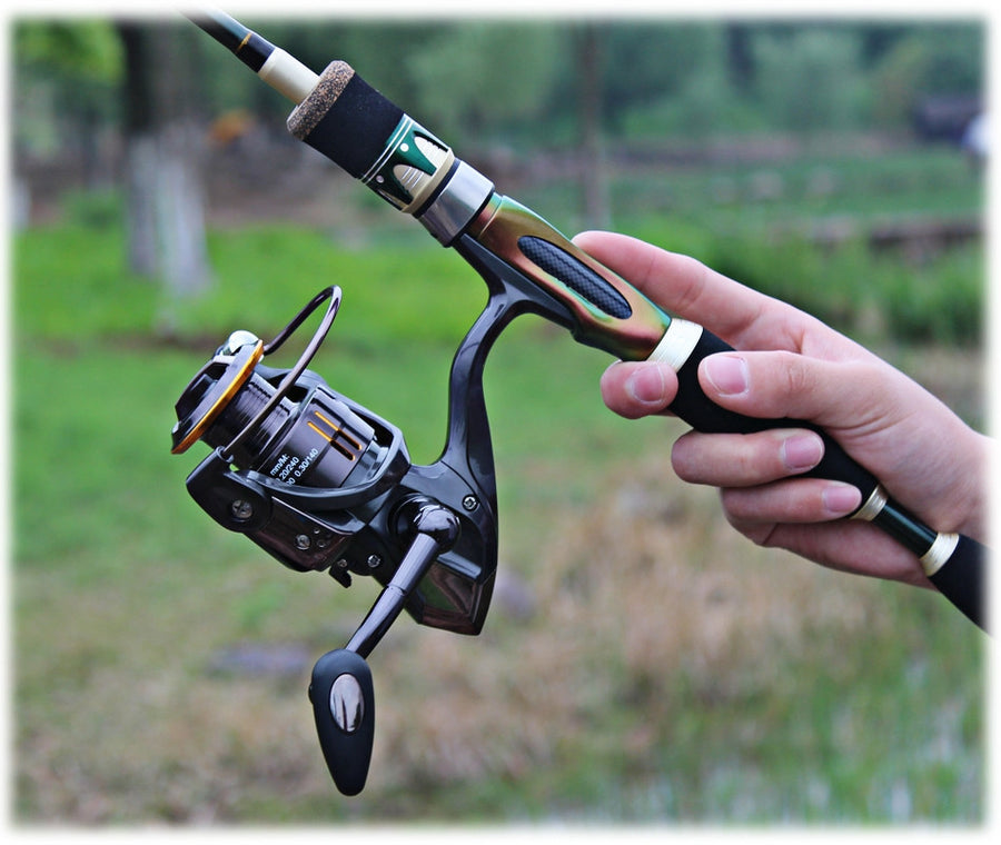 Sougayilang Fishing Coil Wheel Spinning Reels Full Metal Wheel 13+1BB Spinning Trout Fishing Reel Tackle Vara De Pesca