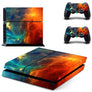 For PS4 Controller Protective Skins Cover+ Removable Vinyl Decal Skin Cover For playstation 4 Console For PS4 Skin Stickers