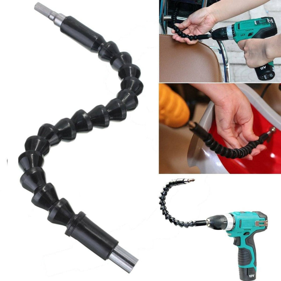 295mm Electronics Drill Black Flexible Shaft Bits Extention Screwdriver Bit Holder Connect Link #P00284#
