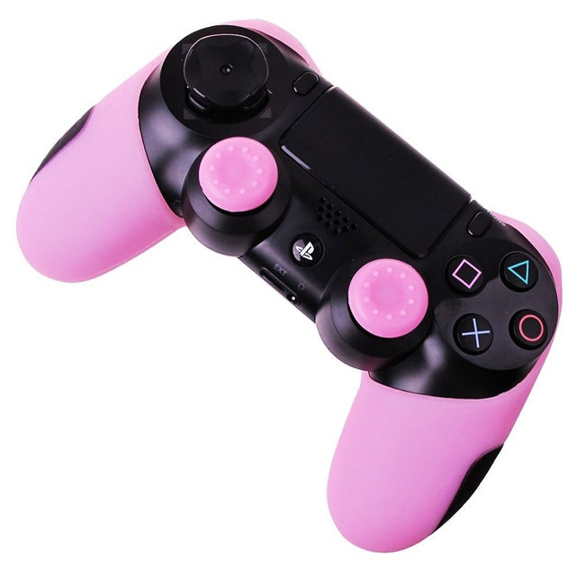Controller Silicone Case Cover Skin Grip For Dualshock 4 PS4 Pro Slim Controllers Joystick Flexible Protective Skin