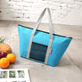 High quality thermal picnic cooler bags lunch fresh insulated handbag ice pack big portable shopping tote insulation bag