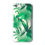 LACK Summer Palm Leaf Phone Case For iphone 7 Plus Case Clear Soft TPU Cover Cartoon Banana Leaves Cases For iphone 7 Case