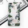 LACK Summer Palm Leaf Phone Case For iphone 7 Plus Case Clear Soft TPU Cover Cartoon Banana Leaves Cases For iphone 7 Case