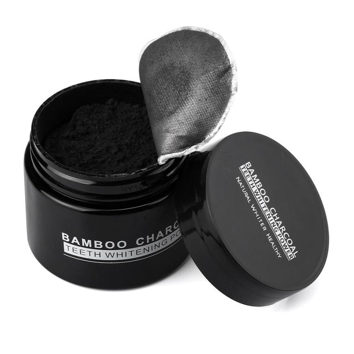 Teeth Whitening Charcoal Bamboo Powder - Natural Organic Activated Charcoal Bamboo Toothpaste