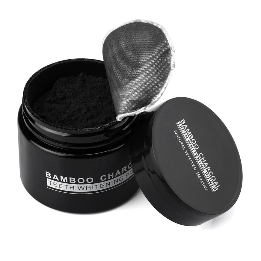 Teeth Whitening Charcoal Bamboo Powder - Natural Organic Activated Charcoal Bamboo Toothpaste