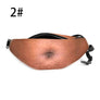 THINKTHENDO 2018 Fashion Design Fun Men Women Dad Bag Dad Bod Waist Bags Beer Fat Hairy Belly Fanny Pack Zipper Pocket 6 Color