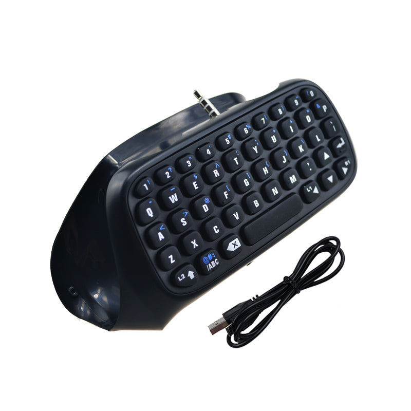 Mini Bluetooth Wireless Keyboard Joystick Chatpad for Sony Playstation 4 For PS4 Controller For PS4 Slim For PS4 PRO Gamepad