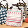 Stylish Reusable Insulated Shopping Bag Lunch Bag Cooler Bag