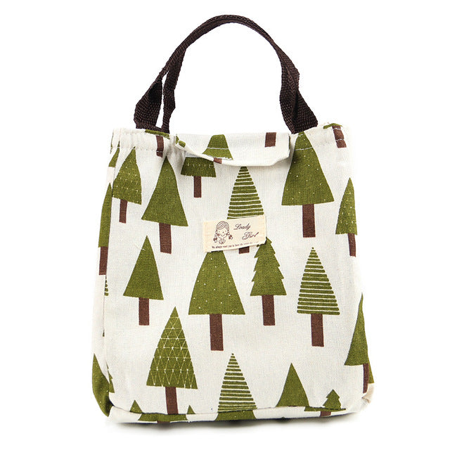 Stylish Reusable Insulated Shopping Bag Lunch Bag Cooler Bag