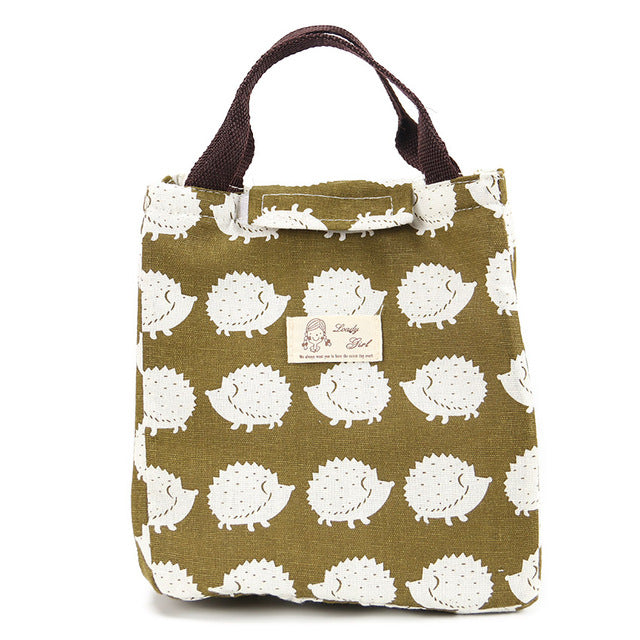 Stylish Reusable Insulated Shopping Bag Lunch Bag Cooler Bag