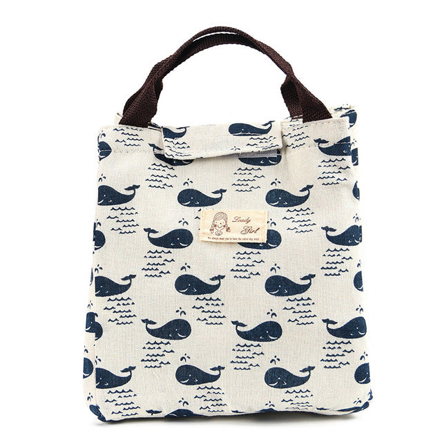 Stylish Reusable Insulated Shopping Bag Lunch Bag Cooler Bag