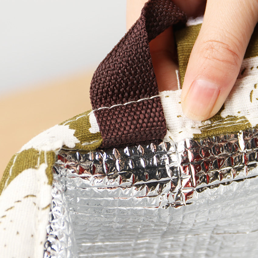 Stylish Reusable Insulated Shopping Bag Lunch Bag Cooler Bag