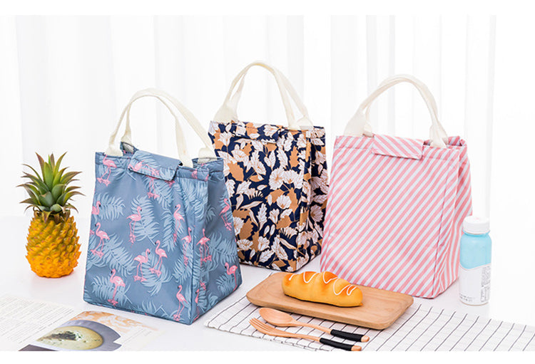Stylish Reusable Insulated Shopping Bag Lunch Bag Cooler Bag
