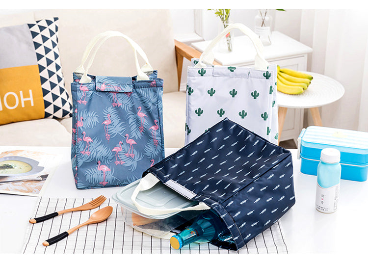 Stylish Reusable Insulated Shopping Bag Lunch Bag Cooler Bag