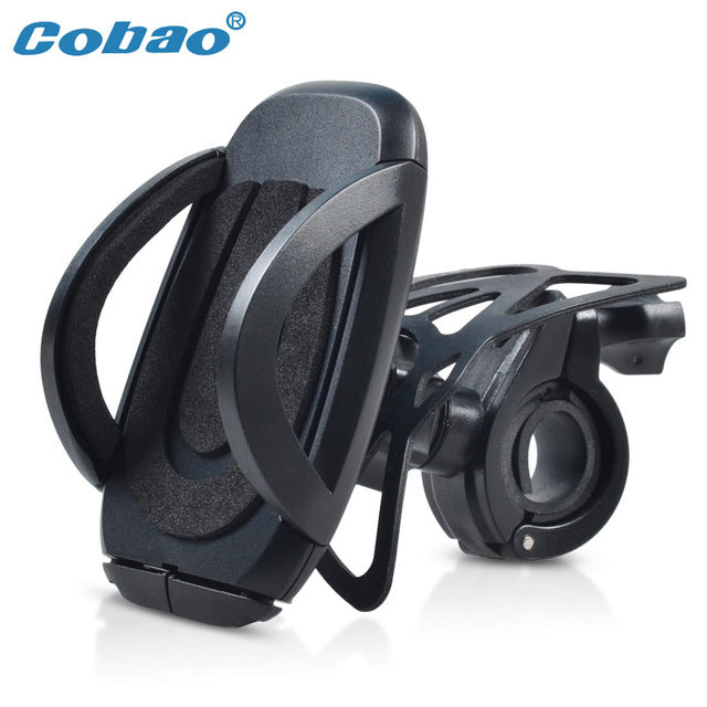 Cobao Bicycle Phone Holder Handlebar Bike Phone Holder 360 Adjustable Motorcycle Phone Holder For iPhone Samsung Huawei Xiaomi