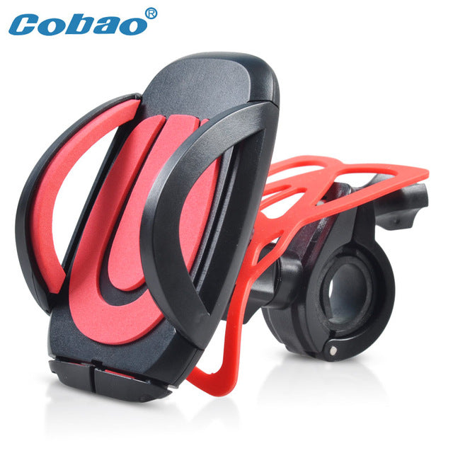 Cobao Bicycle Phone Holder Handlebar Bike Phone Holder 360 Adjustable Motorcycle Phone Holder For iPhone Samsung Huawei Xiaomi