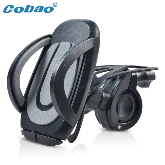 Cobao Bicycle Phone Holder Handlebar Bike Phone Holder 360 Adjustable Motorcycle Phone Holder For iPhone Samsung Huawei Xiaomi