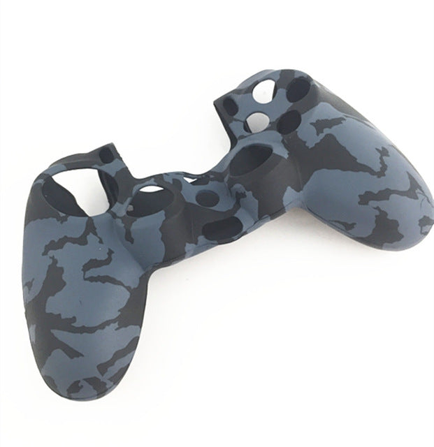 Durable Camouflage Camo Silicone Gel Guards sleeve Skin Grips Cover Case Caps For Playstation 4 PS4 Pro PS4 Slim Gamepad Protect