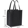 2PCS Stylish Reusable Insulated Shopping Bag Lunch Bag Cooler Bag