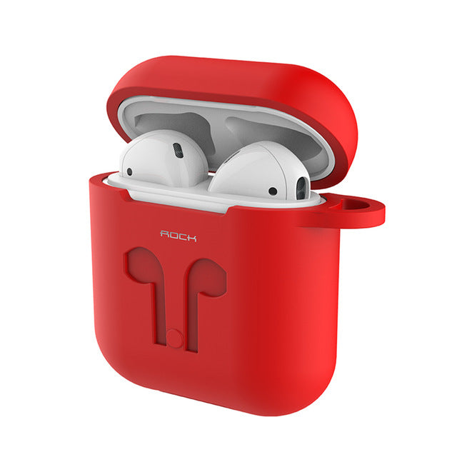 ROCK Headphone Earphone Strap For Apple Airpods Anti Lost Strap Magnetic Loop String Rope For Airpods Carrying Case Silicone